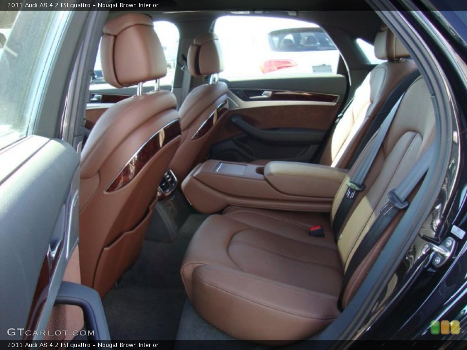 Nougat Brown Interior Photo for the 2011 Audi A8 4.2 FSI quattro #38182520