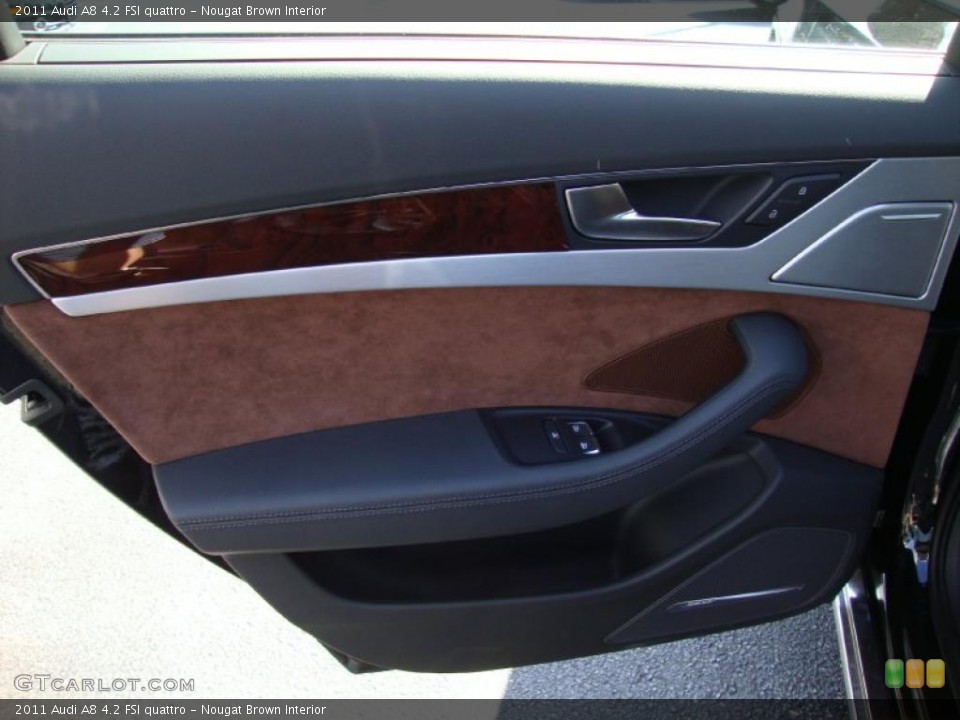 Nougat Brown Interior Photo for the 2011 Audi A8 4.2 FSI quattro #38182540