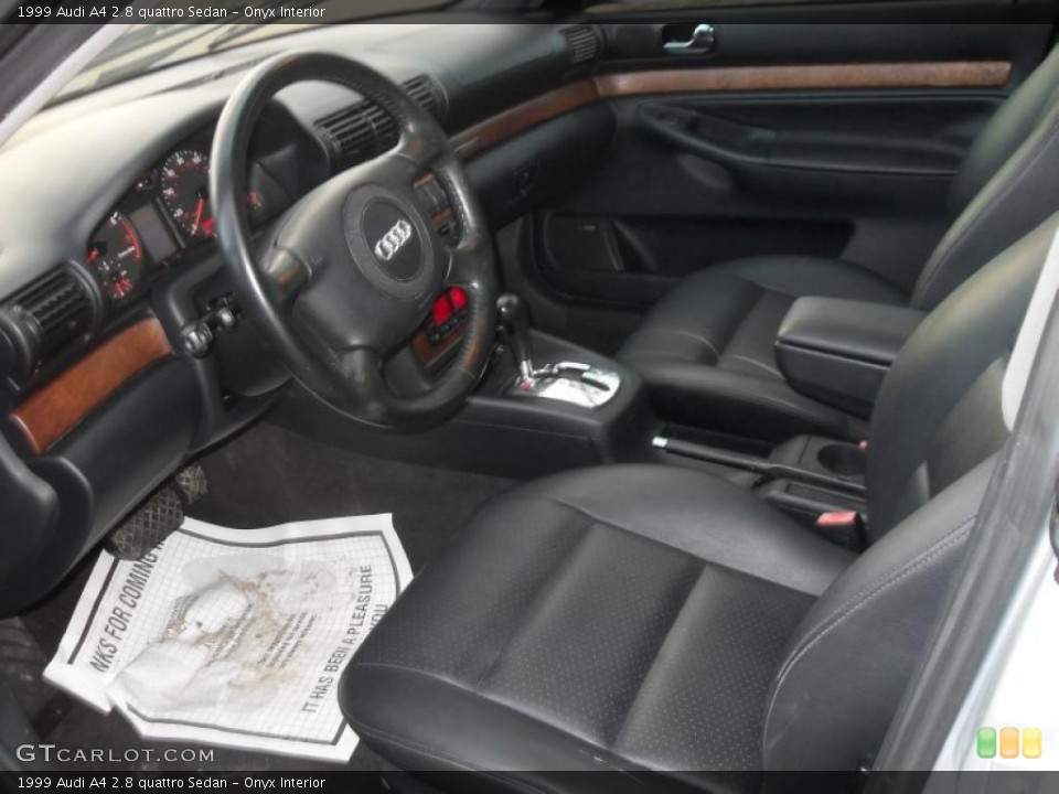 Onyx Interior Photo for the 1999 Audi A4 2.8 quattro Sedan #38182688