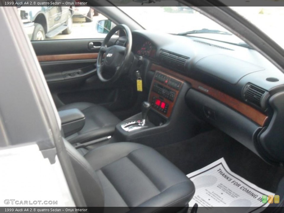Onyx Interior Photo for the 1999 Audi A4 2.8 quattro Sedan #38182704