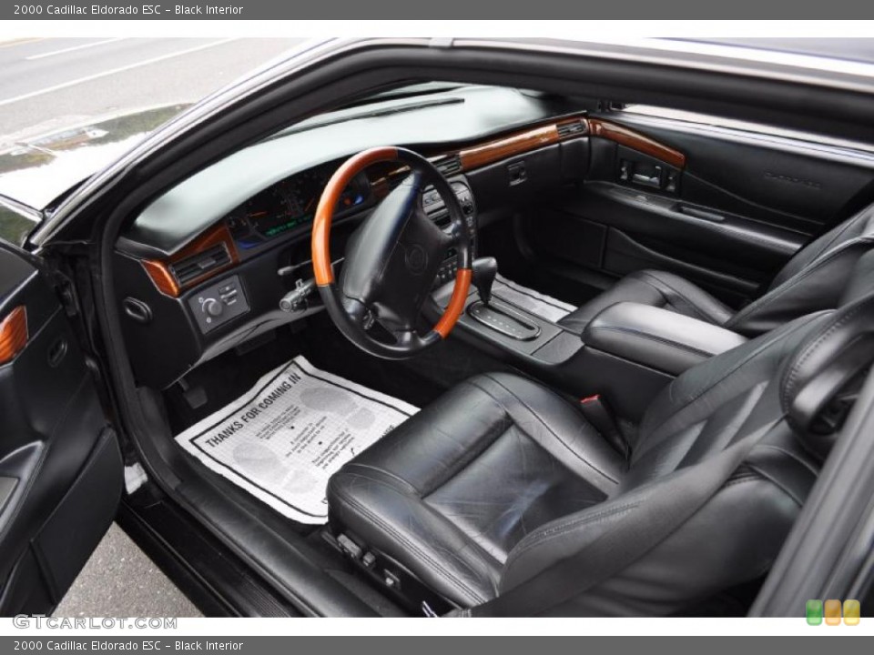 Black Interior Dashboard for the 2000 Cadillac Eldorado ESC #38182864