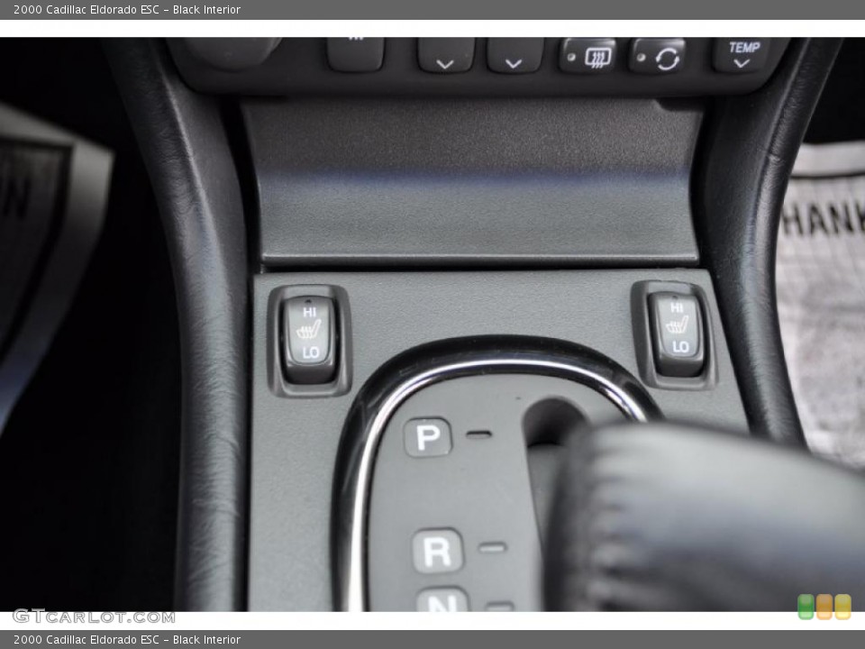 Black Interior Controls for the 2000 Cadillac Eldorado ESC #38183092