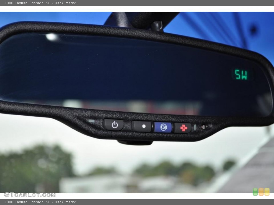 Black Interior Controls for the 2000 Cadillac Eldorado ESC #38183120