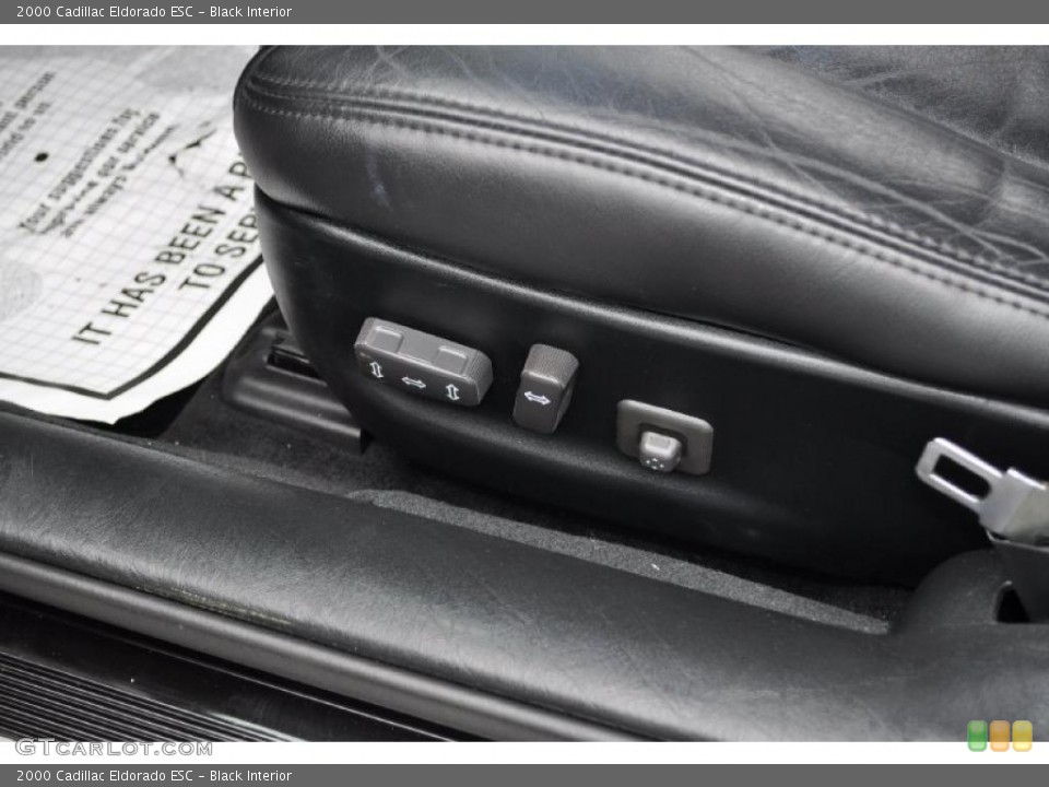 Black Interior Controls for the 2000 Cadillac Eldorado ESC #38183168