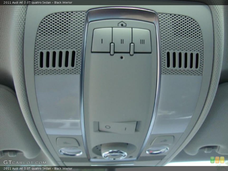Black Interior Controls for the 2011 Audi A6 3.0T quattro Sedan #38183220