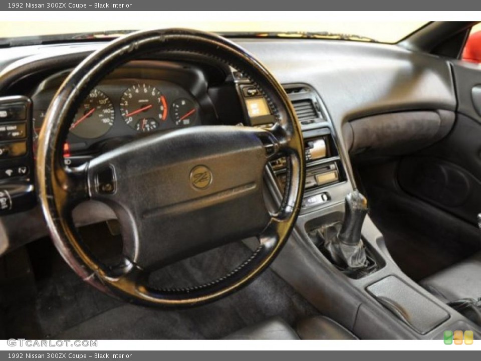 Black Interior Photo for the 1992 Nissan 300ZX Coupe #38183380