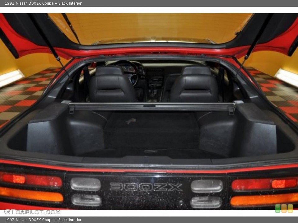 Black Interior Trunk for the 1992 Nissan 300ZX Coupe #38183480