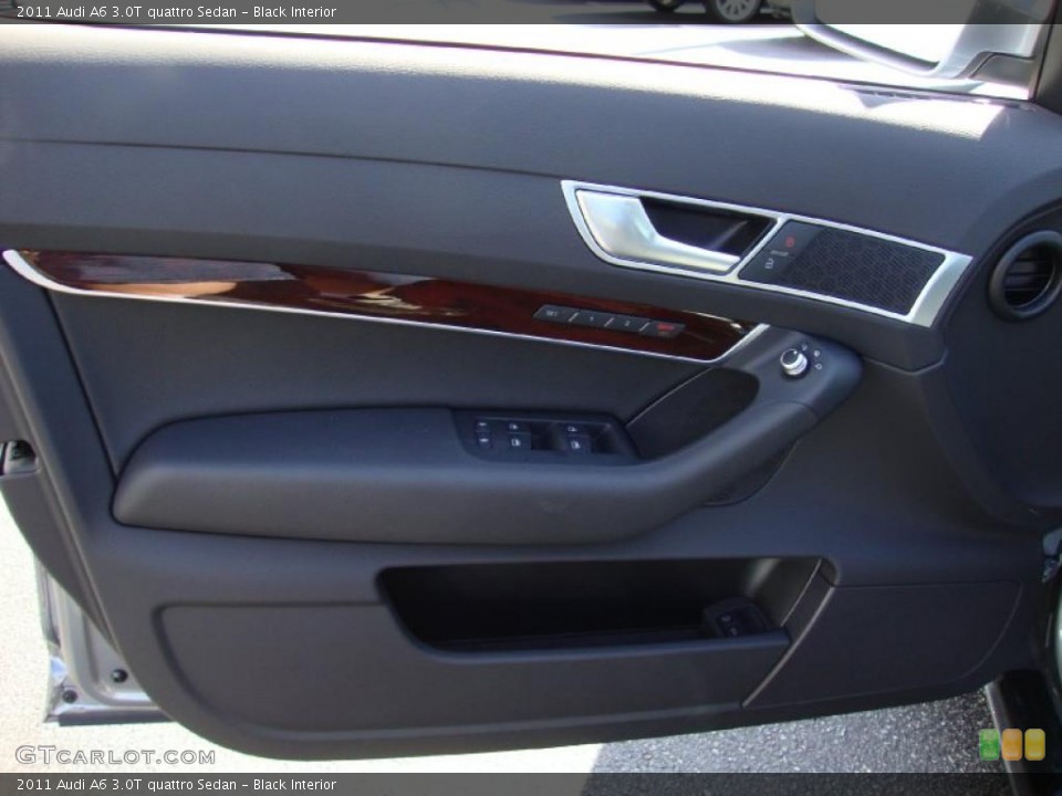 Black Interior Photo for the 2011 Audi A6 3.0T quattro Sedan #38183484