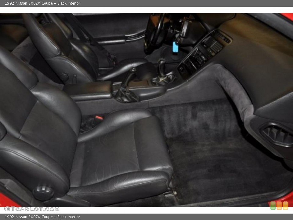 Black Interior Photo for the 1992 Nissan 300ZX Coupe #38183496