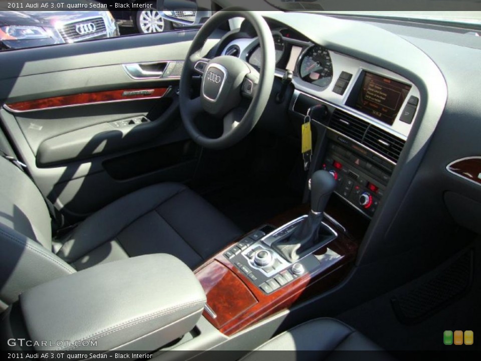 Black Interior Photo for the 2011 Audi A6 3.0T quattro Sedan #38183564