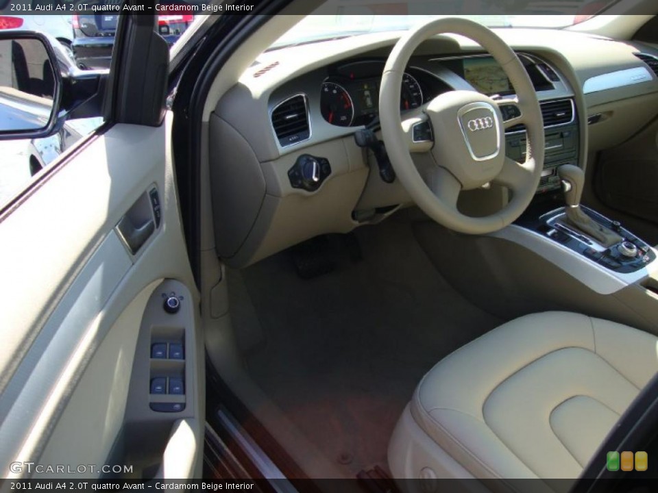 Cardamom Beige Interior Photo for the 2011 Audi A4 2.0T quattro Avant #38184112
