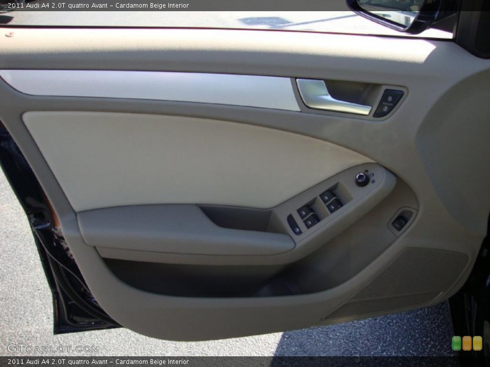Cardamom Beige Interior Photo for the 2011 Audi A4 2.0T quattro Avant #38184128