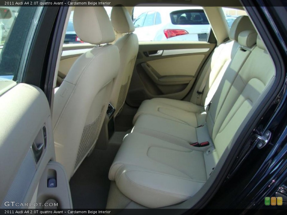Cardamom Beige Interior Photo for the 2011 Audi A4 2.0T quattro Avant #38184324