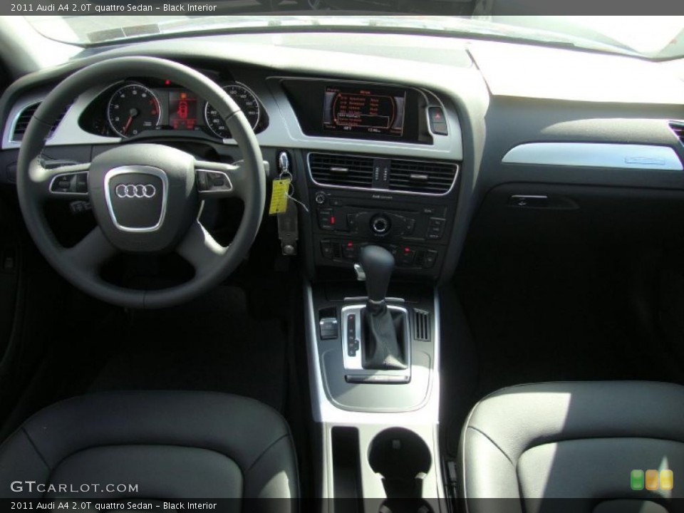 Black Interior Dashboard for the 2011 Audi A4 2.0T quattro Sedan #38185532