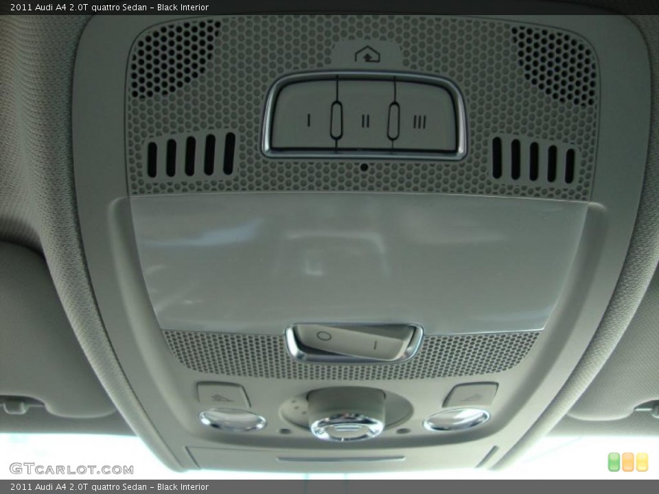 Black Interior Controls for the 2011 Audi A4 2.0T quattro Sedan #38185660