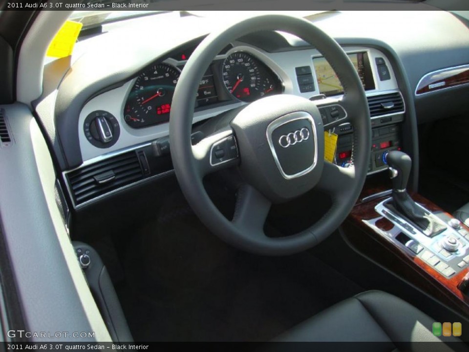 Black Interior Photo for the 2011 Audi A6 3.0T quattro Sedan #38185896