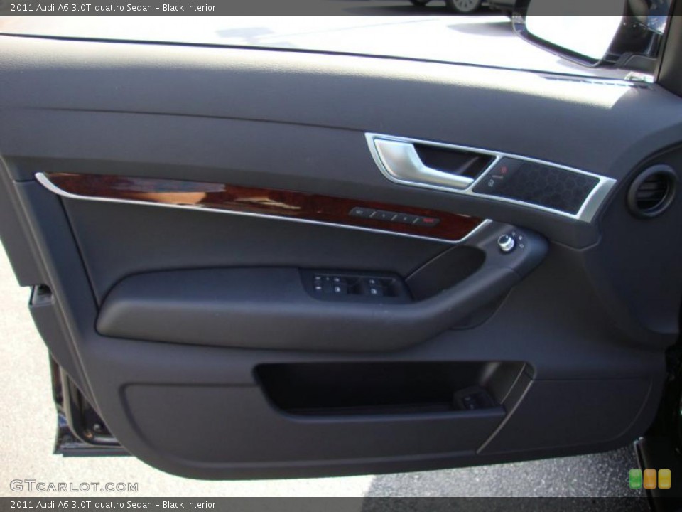 Black Interior Photo for the 2011 Audi A6 3.0T quattro Sedan #38185928
