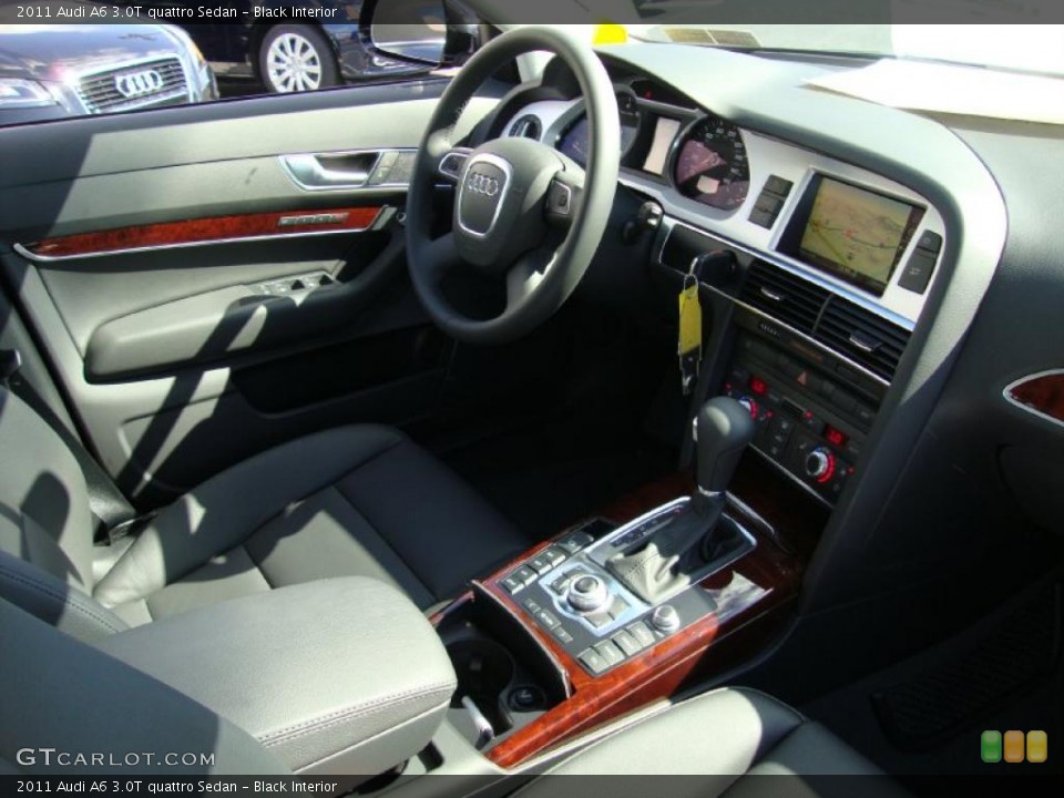 Black Interior Photo for the 2011 Audi A6 3.0T quattro Sedan #38186004