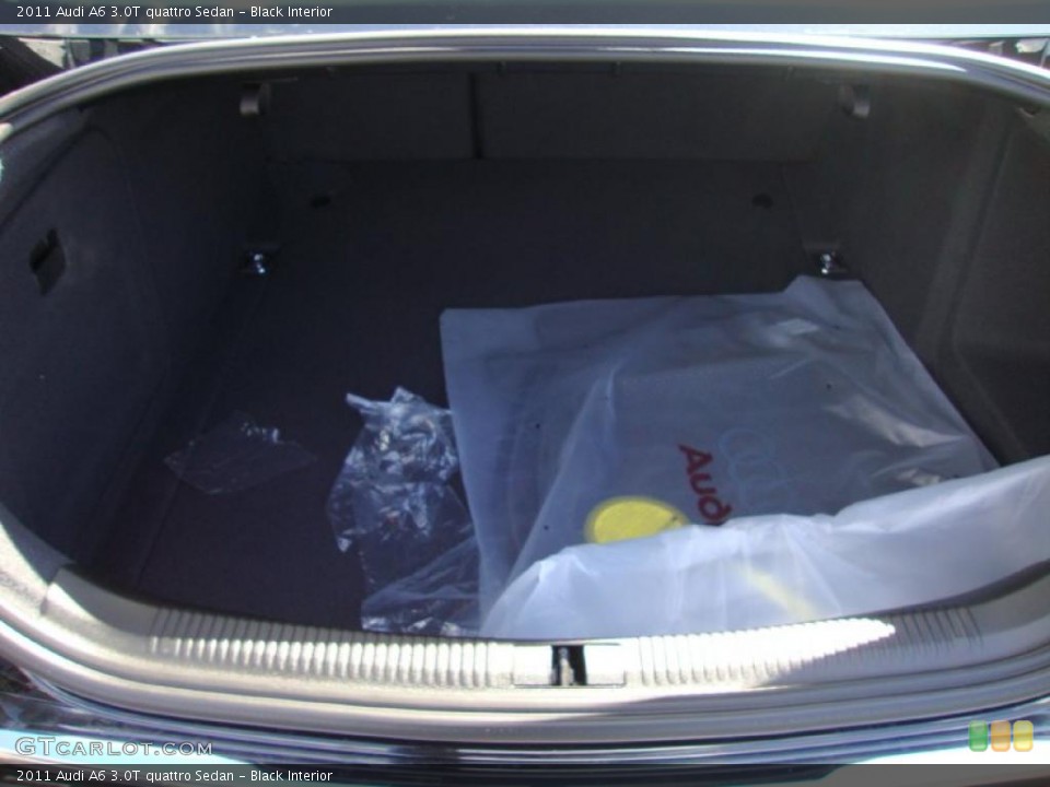 Black Interior Trunk for the 2011 Audi A6 3.0T quattro Sedan #38186064