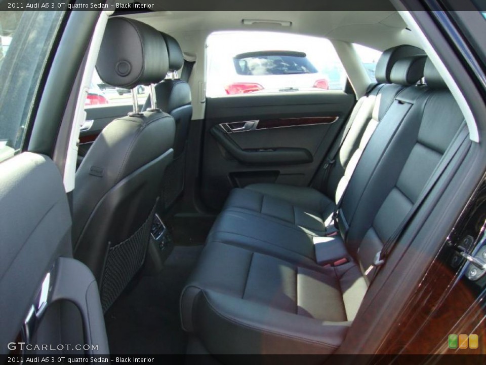 Black Interior Photo for the 2011 Audi A6 3.0T quattro Sedan #38186080