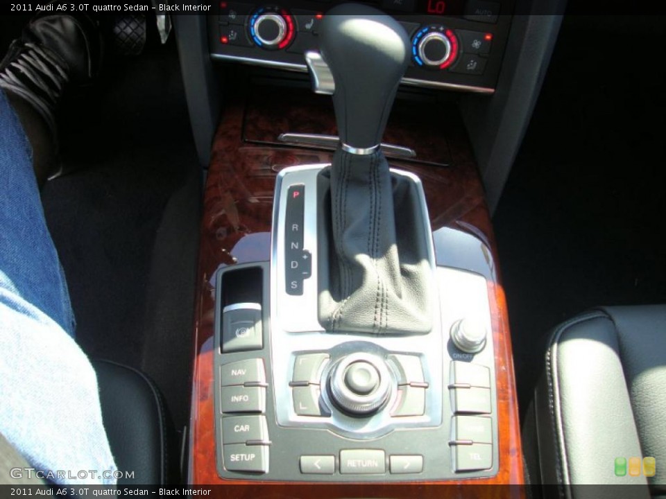 Black Interior Transmission for the 2011 Audi A6 3.0T quattro Sedan #38186240