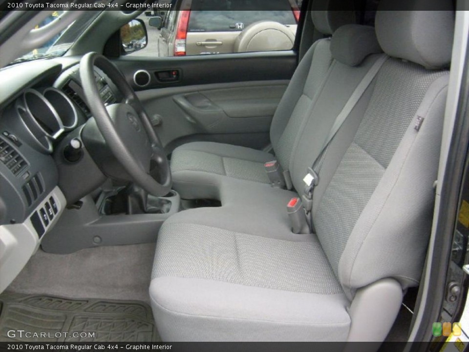 Graphite Interior Photo for the 2010 Toyota Tacoma Regular Cab 4x4 #38186244