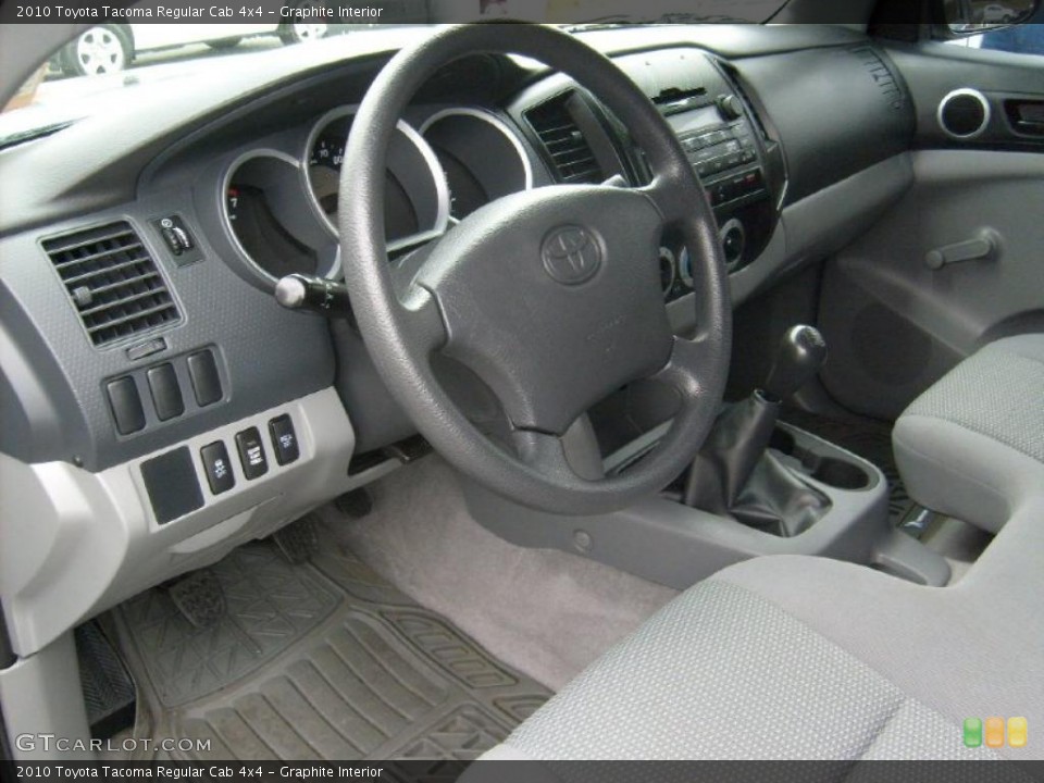 Graphite Interior Photo for the 2010 Toyota Tacoma Regular Cab 4x4 #38186272