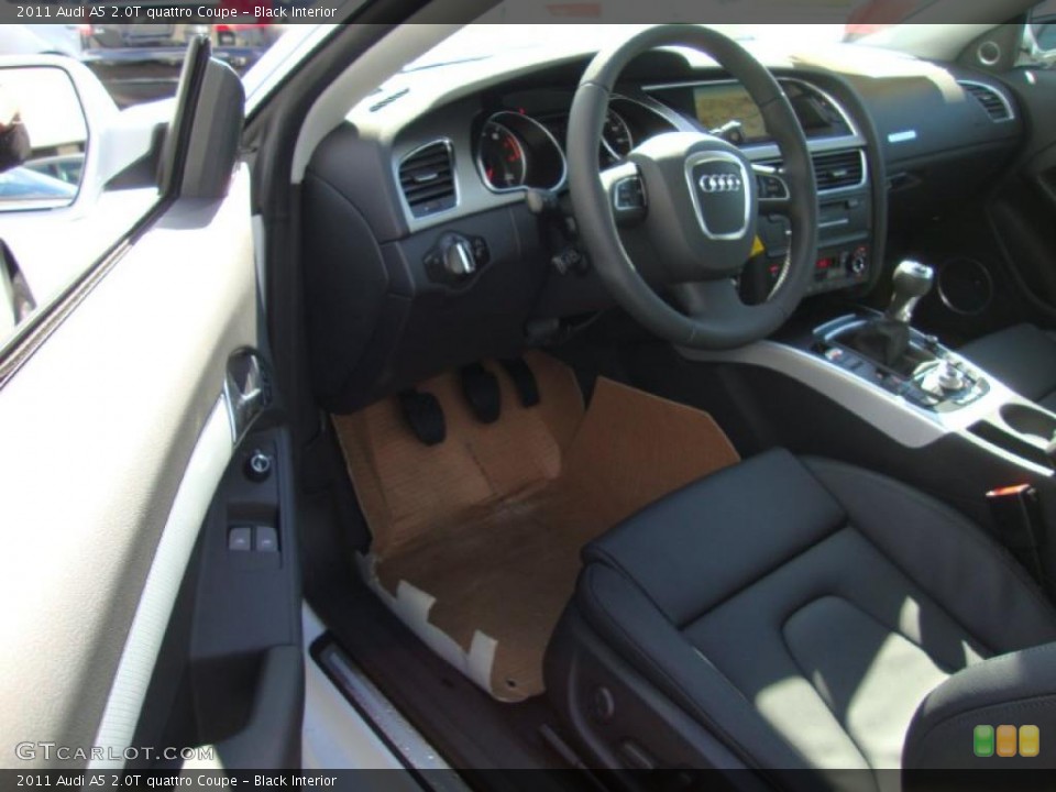Black Interior Photo for the 2011 Audi A5 2.0T quattro Coupe #38186480