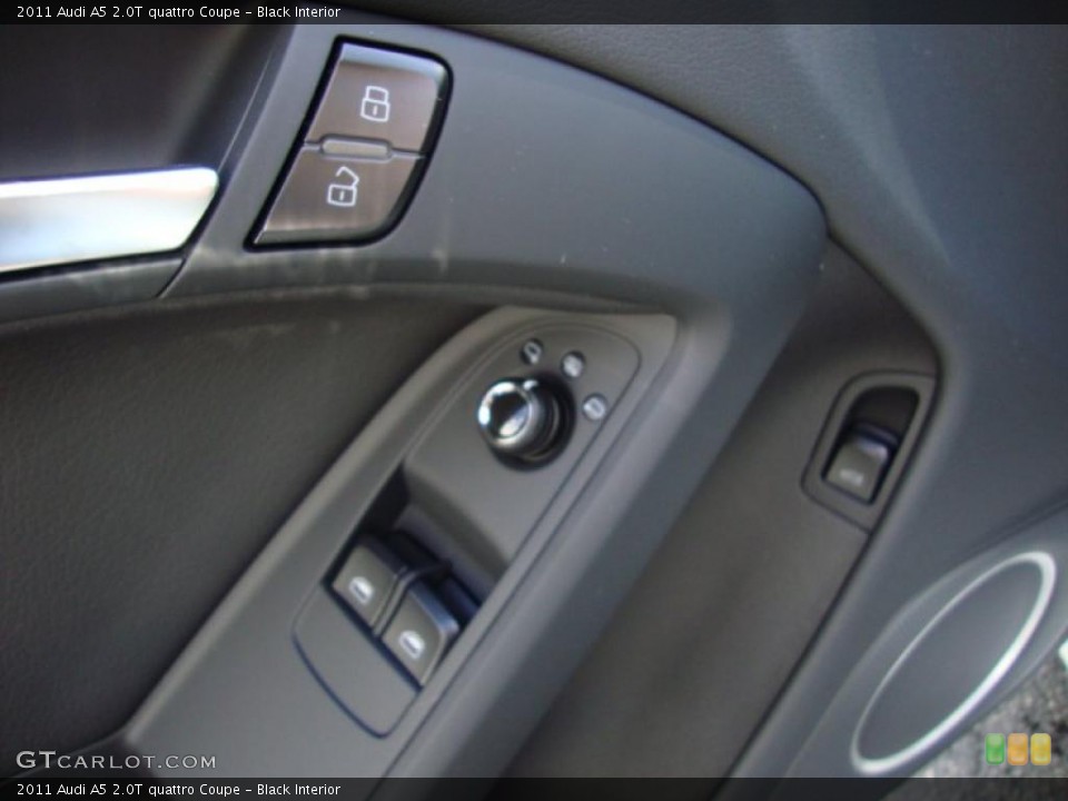 Black Interior Controls for the 2011 Audi A5 2.0T quattro Coupe #38186508