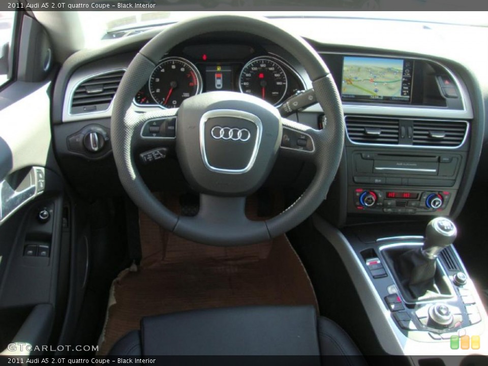 Black Interior Dashboard for the 2011 Audi A5 2.0T quattro Coupe #38186648