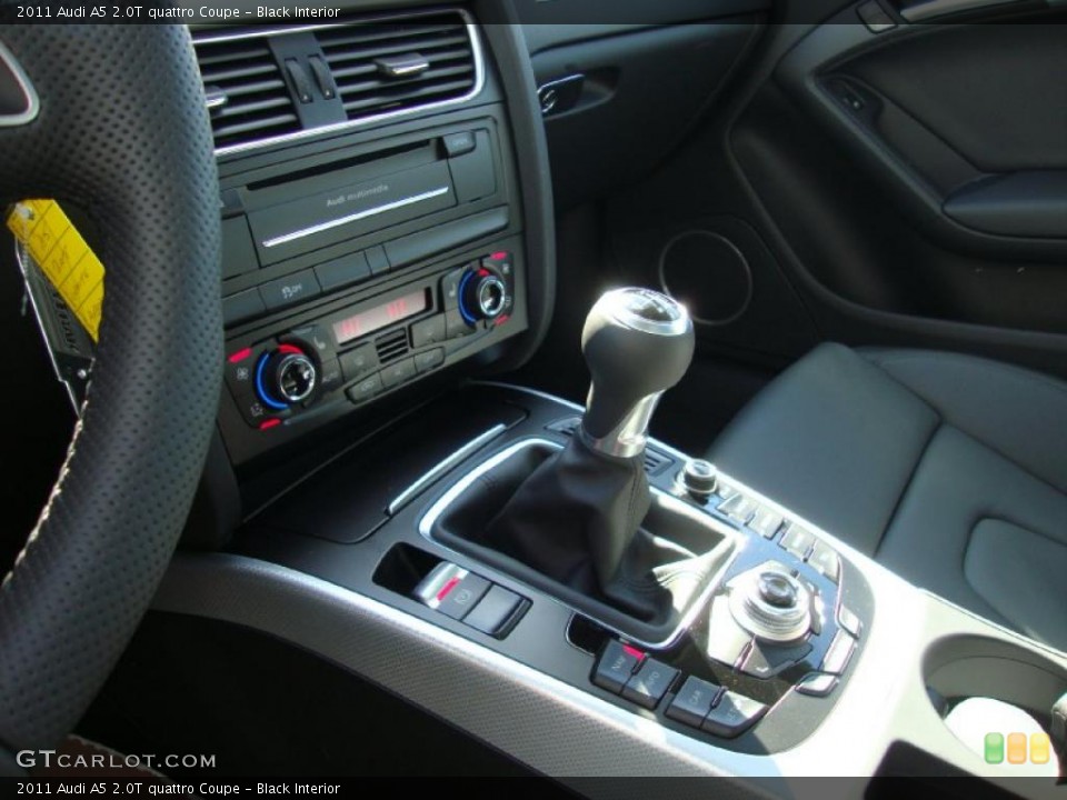 Black Interior Transmission for the 2011 Audi A5 2.0T quattro Coupe #38186660