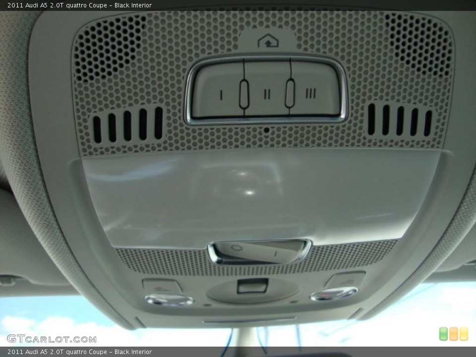 Black Interior Controls for the 2011 Audi A5 2.0T quattro Coupe #38186788