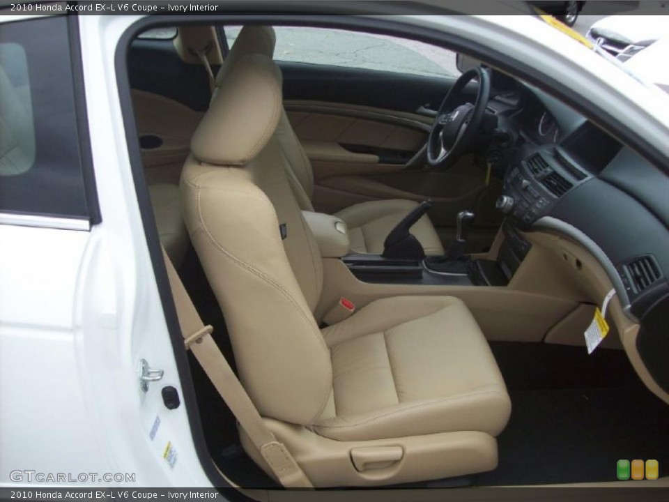 Ivory Interior Photo for the 2010 Honda Accord EX-L V6 Coupe #38187020