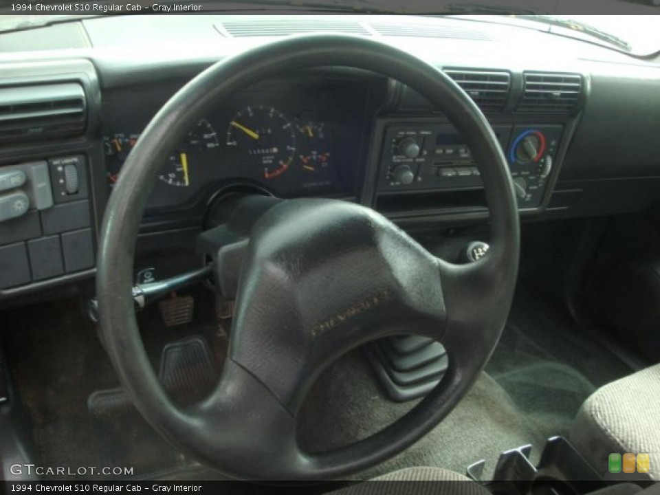 Gray Interior Steering Wheel for the 1994 Chevrolet S10 Regular Cab #38189572