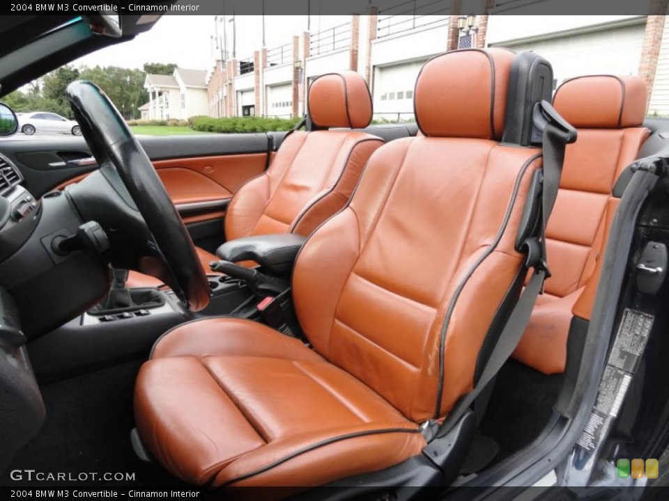 Cinnamon Interior Photo for the 2004 BMW M3 Convertible #38190964