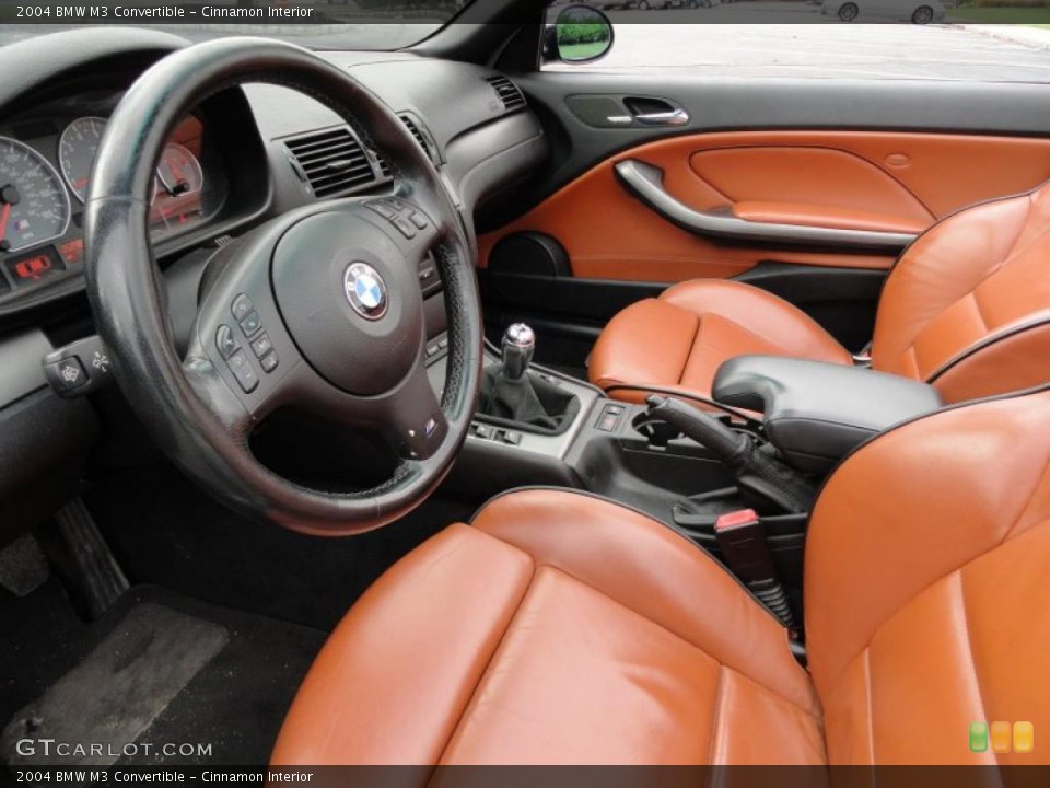 Cinnamon Interior Photo for the 2004 BMW M3 Convertible #38191028