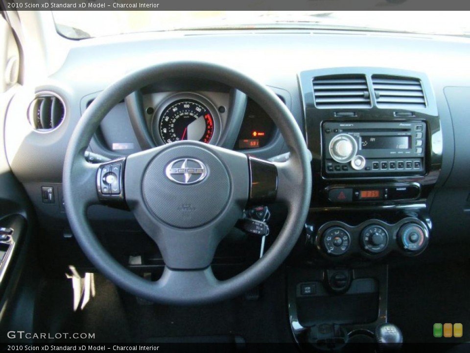 Charcoal Interior Controls for the 2010 Scion xD  #38194644