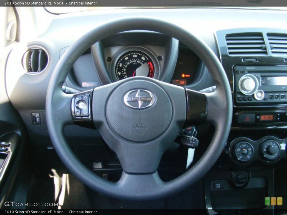 Charcoal Interior Steering Wheel for the 2010 Scion xD  #38194656
