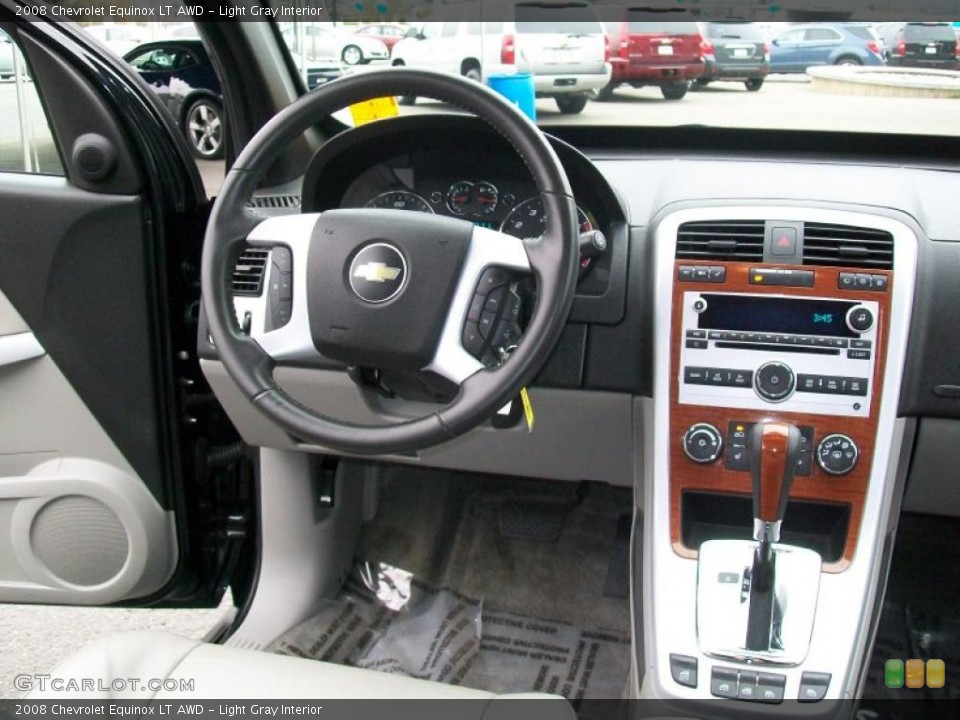 Light Gray Interior Dashboard for the 2008 Chevrolet Equinox LT AWD #38197220