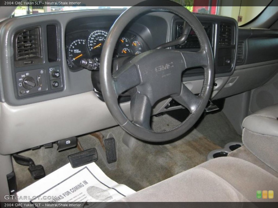 Neutral/Shale Interior Steering Wheel for the 2004 GMC Yukon SLT #38198568