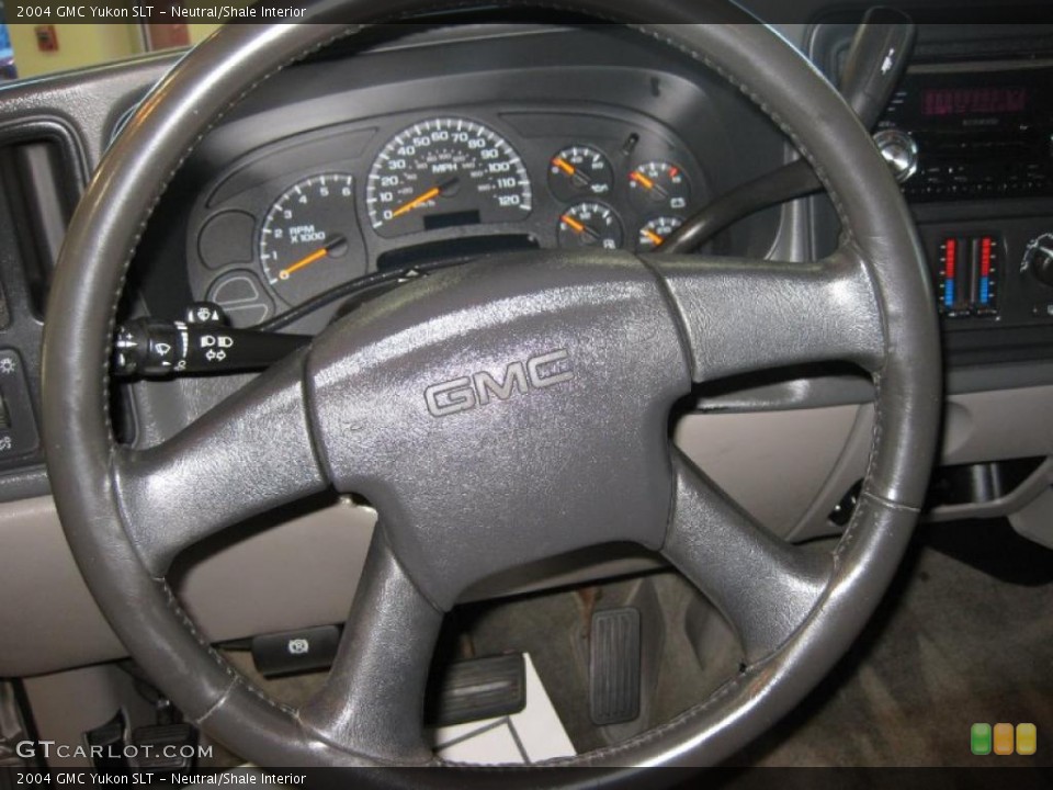 Neutral/Shale Interior Steering Wheel for the 2004 GMC Yukon SLT #38198728