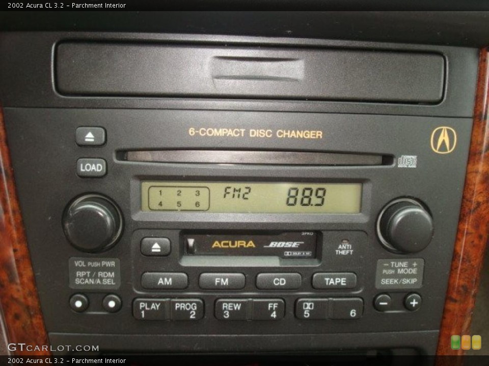 Parchment Interior Controls for the 2002 Acura CL 3.2 #38198928