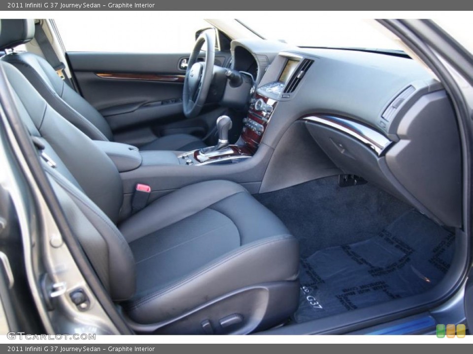 Graphite Interior Photo for the 2011 Infiniti G 37 Journey Sedan #38199584