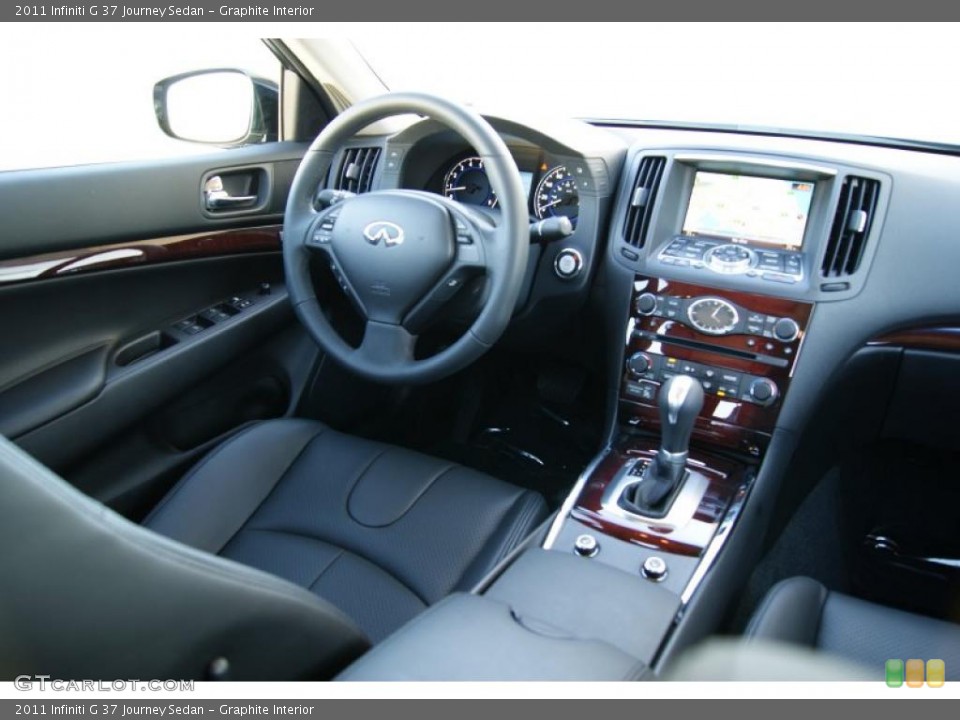 Graphite Interior Photo for the 2011 Infiniti G 37 Journey Sedan #38199616