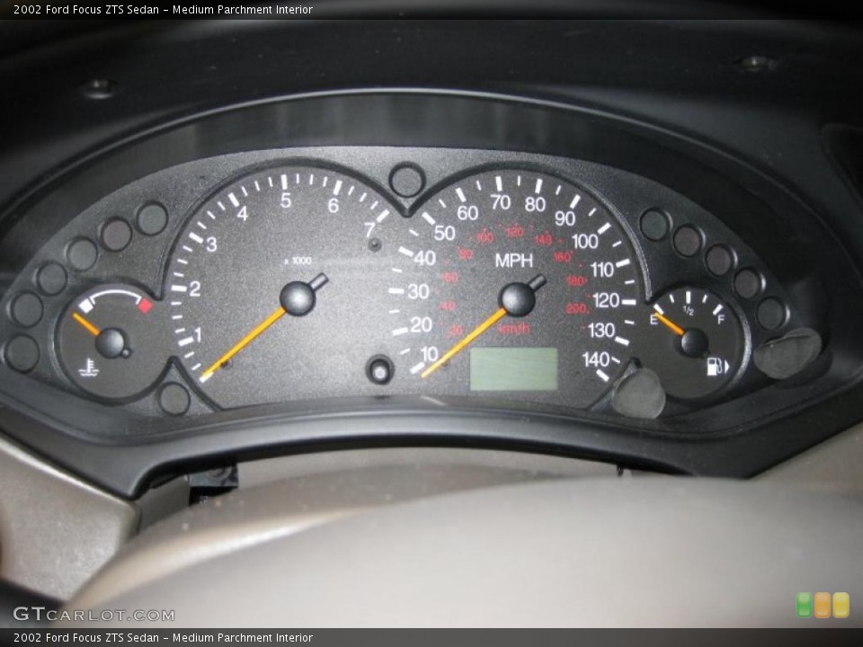 Medium Parchment Interior Gauges for the 2002 Ford Focus ZTS Sedan #38200036