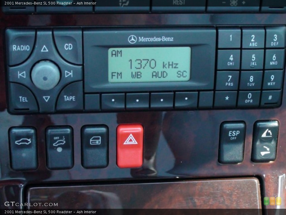 Ash Interior Controls for the 2001 Mercedes-Benz SL 500 Roadster #38200076