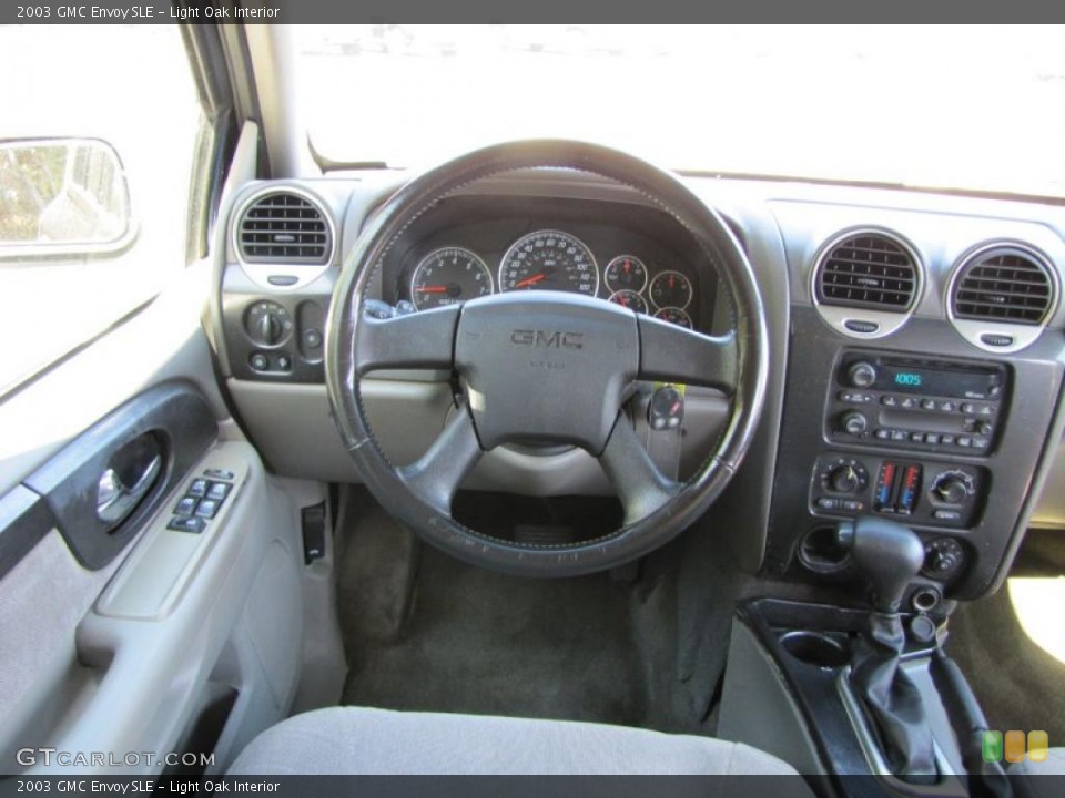 Light Oak Interior Dashboard for the 2003 GMC Envoy SLE #38201804
