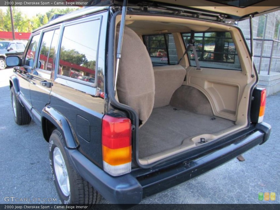 Camel Beige Interior Trunk for the 2000 Jeep Cherokee Sport #38202012