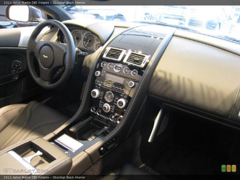 Obsidian Black Interior Dashboard for the 2011 Aston Martin DBS Volante #38202668