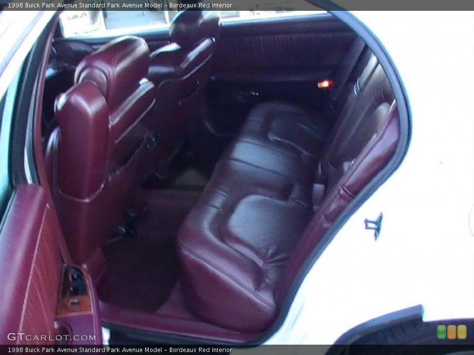 Bordeaux Red Interior Photo for the 1998 Buick Park Avenue  #38203276